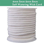 Self Watering Wick Cord, for DIY Automatic Watering DeviceSystem Potted Plant Sitter Auto Drip Irrigation 100m/328.08 Feet 1pcs (Size : 5mmx100m) - Image 5