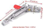 Agricultural Irrigation Spray Gun, 1.5" Adjustable 360° Rotation Metal Lawn Sprinkler, 80M Large Area Spraying System for Farms Orchards Tea Gardens Plant Irrigation - Image 2