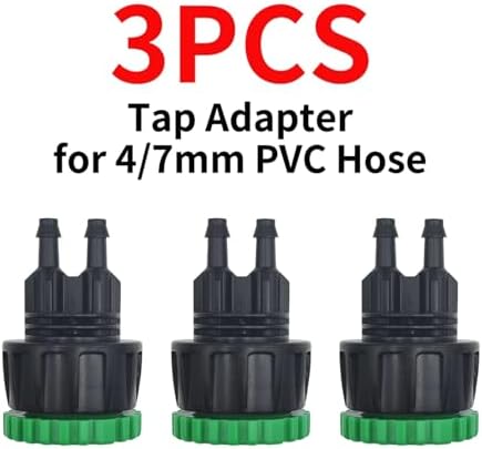 Ship accessories 5-100m Garden Watering Hose 4/7mm PVC Micro Irrigation Pipe Drip Irrigation Tubing Sprinkler 1/4'' Lawn Balcony Greenhouse Irrigation accessories(C-3PCS) - Image 2