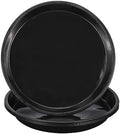 PATIKIL 5 Pack Plastic Plant Saucer, 16 Inch Plant Tray for Pots Round Plant Dish Plant Drip Trays Water Tray for Indoors Outdoors Garden, Black by PATIKIL