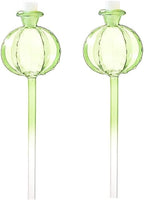 Simulated Glass Automatic Plant Watering Bulbs Shape Flower Plant Water Dripper Lightweight Plant Device Drip(A 2pcs) by Unknown
