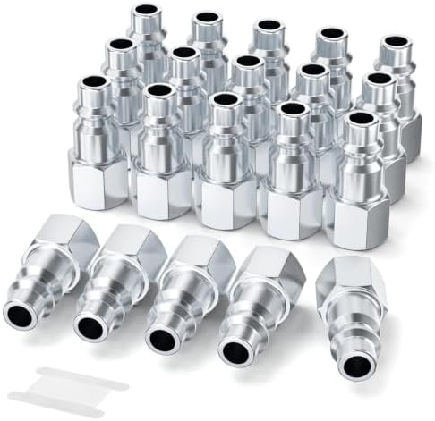 GASHER 20PCS 3/8" FNPTx3/8" Flow Industrial Air Tool Fitting by GASHER