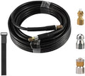 Drain Cleaning Hose Pressure Hose High Pressure Washer Nozzle Pipe Cleaning Nozzle(Style C,5 Meter) by Unknown