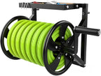 Wall Mounted Garden Hose Reel for Outside, Holds 130-feet of 5/8-Inch Hose by Unknown