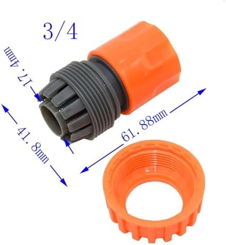 15PCS Garden Hose Coupling Irrigation Tool Fittings for Diameter 20mm Water Pipe Connect Or Spray Connector - Image 2