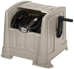 Garden Hose Reel Cart Suncast CPLPPJ100DT Hideaway with 100-Foot Hose Capacity, Heavy Duty Resin Portable. Perfect for Patio & Poolside Cleaning, Garden, Yard, Backyard, Lawn Car Wash. - Image 2