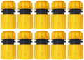 10PCS Hose Garden Tap Water Hose Pipe 1/2 inch 16mm Connector Quick Adapter Fitting Repair Watering Greenhouse(A-10PCS) by Unknown