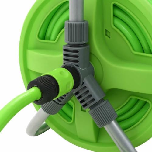 Retractable Hose Reel, 65.6ft Garden Water Pipe With Spray - Image 4