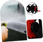 Freestanding Hose Reel Holder with Coiling Mechanism for Outdoor Storage - Image 3