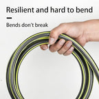 Rubber Garden Hose Heavy Duty Drinking Water Safe Flexible Outdoor Hose for Yard Lawn Washing and Irrigation Gray-4-points 25m - Image 6