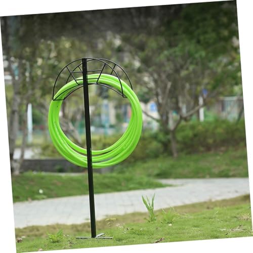 Freestanding Garden Hose Stand, Iron Hose Holder for Outdoor Use - Image 6