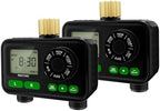 RESTMO 2-Zone Programmable Sprinkler Timer for Outdoor Hose Faucet 2 Pack by Restmo