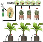 Garden Supplies 5-40M Drip Irrigation System Plant Watering Set Watering Kits Adjustable Drippers for Irrigation Micro Garden Watering System Irrigation Supplies(15 Meters) - Image 7