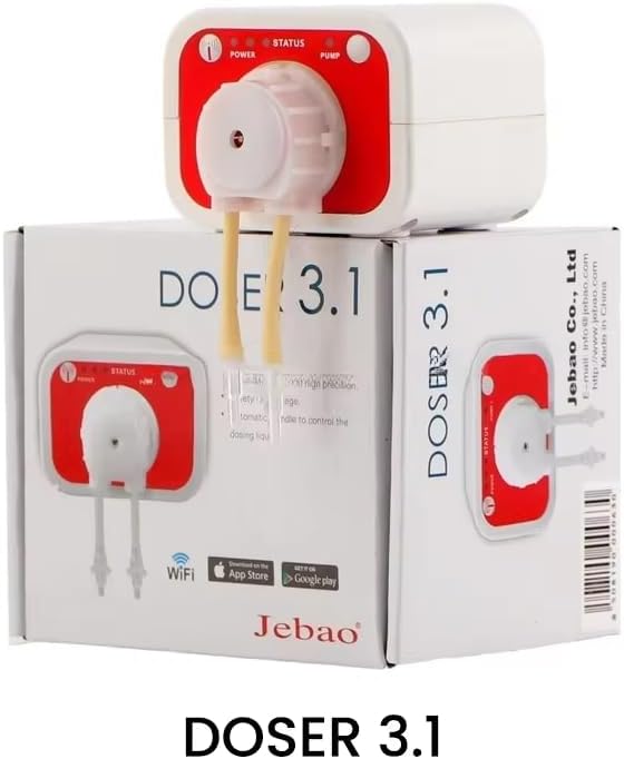 Jebao Doser 3.1 Smart WiFi App Control Automatic Dosing Pump for Saltwater or Freshwater Aquarium Fish Tank - Image 3
