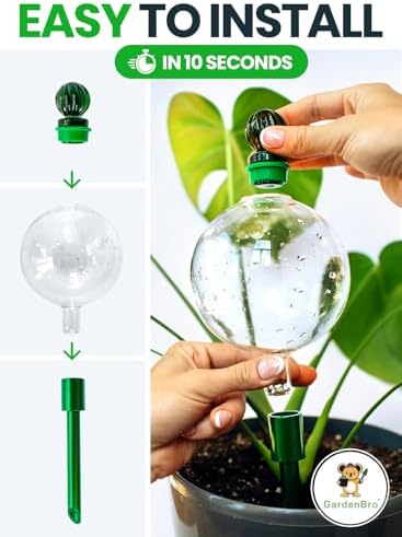3pc 16 Oz Plant Watering Globes Large Self Watering Globes For Indoor Plant - Image 4