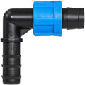 Elbow Connector 5/8" Tape Swivel x 16 mm Barb by Unknown