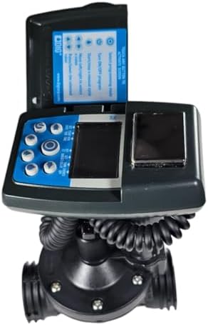 DIG LEIT Solar Irrigation Timer with 3/4” Valve – Battery-Free Ambient Light Powered Timer – LCD Screen, Manual Override, Flow Control – 0.1–25 GPM, 10–150 PSI – No Wiring Required | LEIT1 by DripWorks