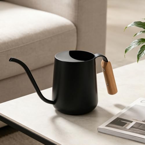 30oz Watering Can for Indoor Plants, Stainless Steel Long Spout - Image 5