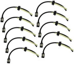 10Pc Fuel Hose Kit With Fuel Fit For 4Stroke Brushcutter Lawnmower Garden Repair Tool by Unknown