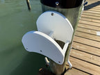Dockside Hose Holder – Heavy Duty Marine Hose Hanger for Boat Docks, 1/2" King StarBoard, Stainless Hardware, Made in USA - Image 4