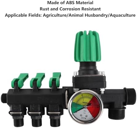 Jeffergarden 3 Way Hose Splitter Valve Agricultural Sprayer Control Shut Off Heavy Duty Water Valve Adapter - Image 3