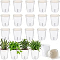 Ziliny 20 Pcs 4.92 Inch Self Watering Planters with Water Indicator by Ziliny