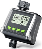 Sprinkler Timer for Garden Hose, Programmable Watering Timer with Rain Delay, Outdoor Automatic& Manual Irrigation Controller System for Lawn/Yard/Greenhouse V104 by Fieldoria