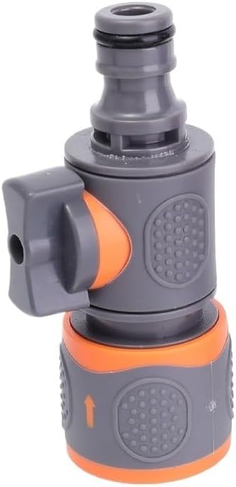 1/5pcs ABS Quick Water Connecter Garden Hose Adapter with Shut-Off Valve Fittings Tubing Repair Watering Gun Nipple Adapters(1pcs) by Unknown