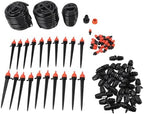 Drip Irrigation System Kit with Adjustable Nozzle, 3 in 1 Micro Drip Emitters Misting Spray Watering, Quick Connect Automatic Sprinkler System for Garden Lawn Greenhouse - Image 2