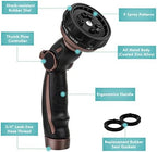RESTMO Watering Wand Heavy Duty, Metal Water Hose Sprayer for Garden, High Pressure | Thumb Flow Control | On/Off Valve, Ideal for Outdoor Lawn & Plant Watering, Car & Pet Washing - Image 6