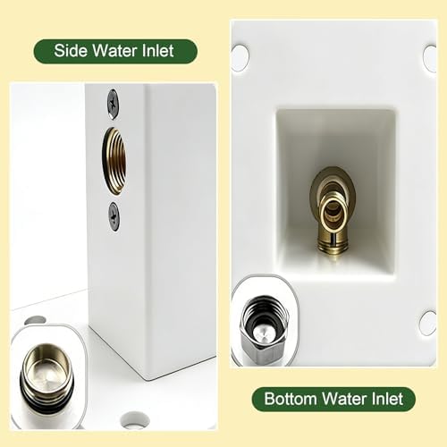 Water Hose Stand with Faucet - Versatile Garden Hydrant, Outdoor Fountain, Round/Square/Hexagon Design, Perfect for Yard & Patio Use (White 37.4in) - Image 5