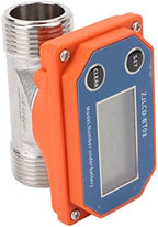 Water Meter, Digital Hose Water Meter, Stainless Steel Garden Hose Meter Measure Gallon/Liter Water Rate for Garden, Fish Pond, Swimming Pool, Farmland Irrigation - Image 6