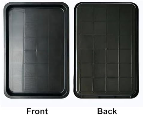 Rectangular Plastic Trays for Plants, Plant Watering Tray, PVC Material, Reinforced Bottom Mesh, Suitable for Both Indoor and Outdoor(Blue,90x71x3.8cm/35x28x1.5in) - Image 6