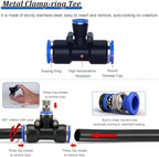 Outdoor Dust Suppression Misting System Kit with Hose & Nozzles - Image 4