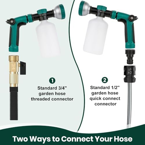 VENETIO 8‑Dial Hose‑End Sprayer for Liquid Fertilizer with Quick Connect - Image 5