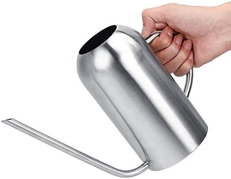 Stainless Steel Watering Can, 1.5L Long Spout Watering Pot with - Image 2