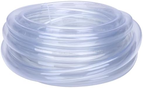 DERNORD PVC Tubing 7/8"ID X 1-1/10"OD Flexible Clear Vinyl Hose 25 Feet for Food Grade - Image 4