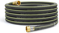 Flexible Rubber Garden Hose 50ft, 5/8" Hybrid Rubber Hose Heavy Duty by Wurzberge