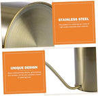 Watering Can with Long Spout 2000ml Stainless Steel Golden - Image 4