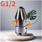 High Pressure Rotary Cleaning Nozzle, 40-70L/Min Flow Rate for Sewer & Pipe Dredging(70L/min 200kg) - Image 2