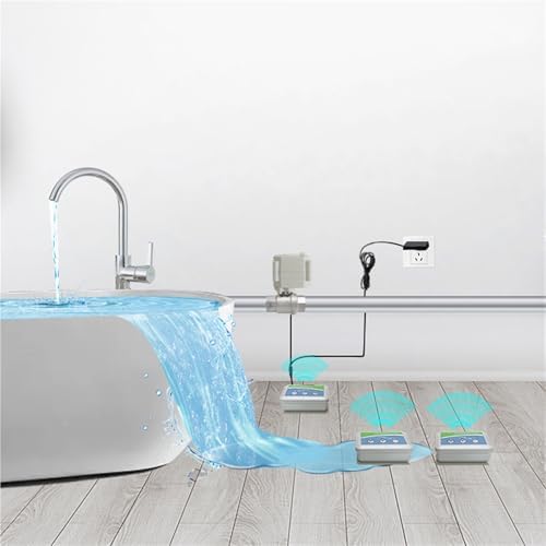 Water Leak Controller with Stainless Dn8/10/15 Electric Valve Shut off Water Automatically Smart Home Alarm Dc3v - Image 4