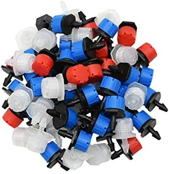 Hose Fittings Adjustable Garden Watering Sprinkler Dripper Micro Drip Irrigation Watering Anti-Clogging Drip Irrigation Gardening Supplies 500pcs (Color : White) - Image 3