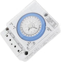 Fafeicy 24hour Mechanical Timer Switch, Automatic Time Control, TB388 Timer with Removable Battery Low Power Consumption for Water Heaters, Street Lights by Fafeicy