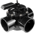 4717 3 Way Pool Valve, 3-Port Positive Seal NeverLube Valve Replacement for Jandy 4717 3-Port 2 to 2-1/2-inch CPVC Pool Diverter Valves for Swimming Pool & Spa Systems Hot Tubs and Spas and Non Lube by Unknown