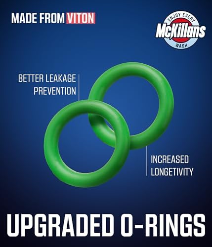 McKillans® Automatic 3/8" NPT Female Quick Connect Fittings - Stainless Steel - 3/8" Pressure Washer Quick Connect Kit - Power Washer NPT 3/8" Quick Connect Fittings - PUSH-TO-CONNECT - Image 5