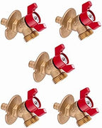 5 Piece EFIELD 1/2 in. Pex Inlet x 3/4 in. MHT Outlet Sillcock Hose Bibb by EFIELDPEXTUBING