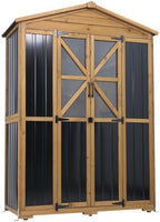 Ketive Outdoor Storage Cabinet, 72-Inch Tall, with Adjustable Shelves by Ketive