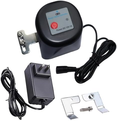 WiFi Universal Ball Valve Controller, Smart Water Shutoff Manipulator with Adjustable Bracket, Compatible with Voice Control System, 1/2 in to 1.2 in / 30.5 mm Pipe, Wifi Connection by Chewtoyo