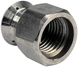 Schieffer 1/4in. x 50ft. 4400 PSI Thermoplastic Sewer Jetter Hose & 5.5 Orifice Button Nose Nozzle - Image 6
