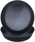 LWALRS Plant Saucer 16 Inch 2 Pack 10 12 14 16 18 20 25, Plastic Plant Trays for Pots，Extra-Deep Plant Water Dray Tray, Bird Bath Bowl, Heavy Flower Plant Saucers Indoors and Outdoor No Holes by MARYJANESPALACE